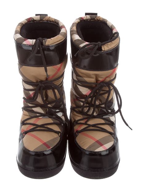 burberry winter boots|Burberry boots with clear heels.